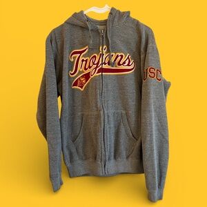 American Classic Sportswear USC Trojans Full Zip Hoodie Sz M